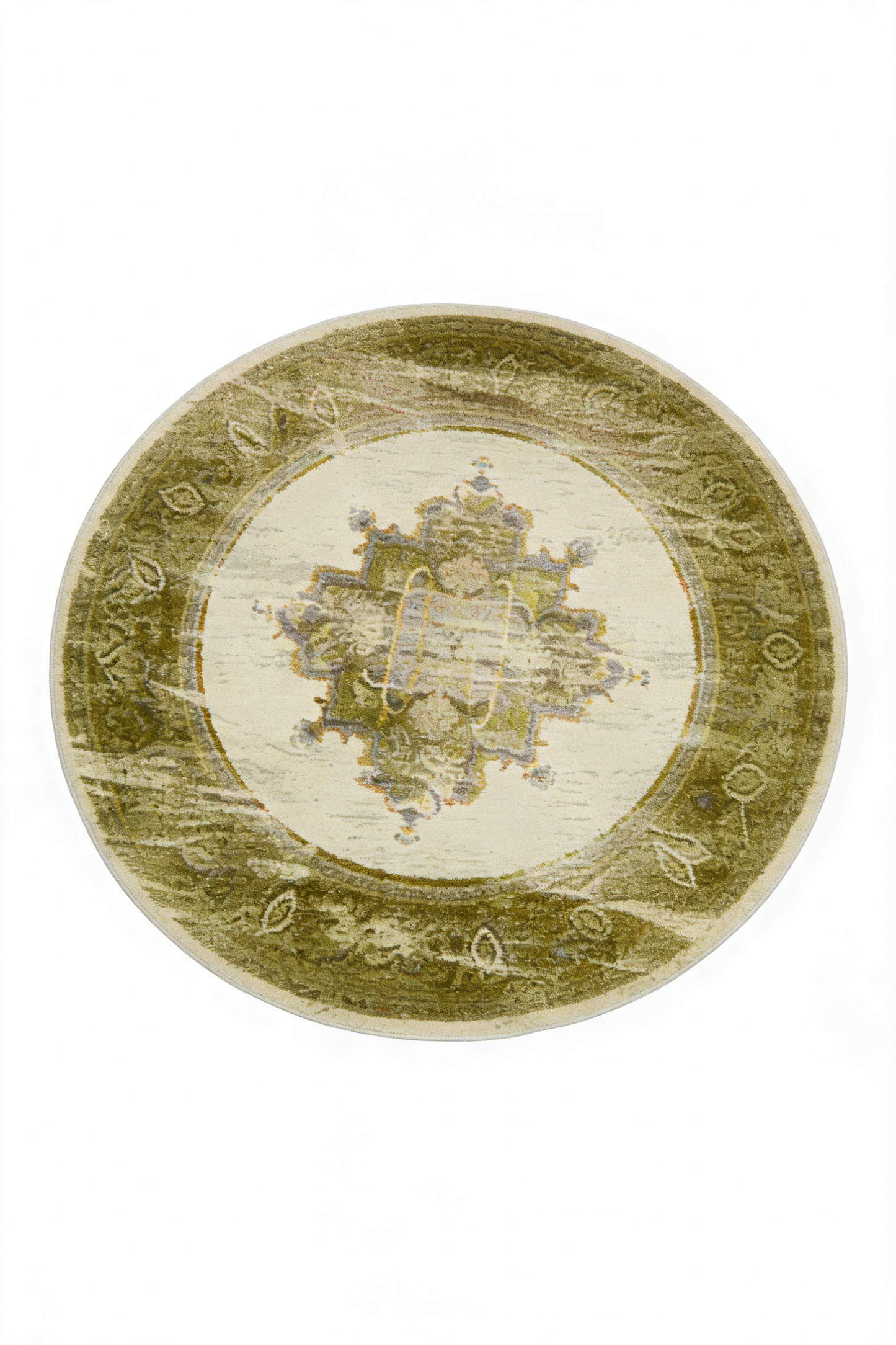 Century 211 Pink Round Rug