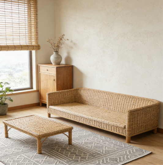 Arya Stitch Woven Rug Silver Grey