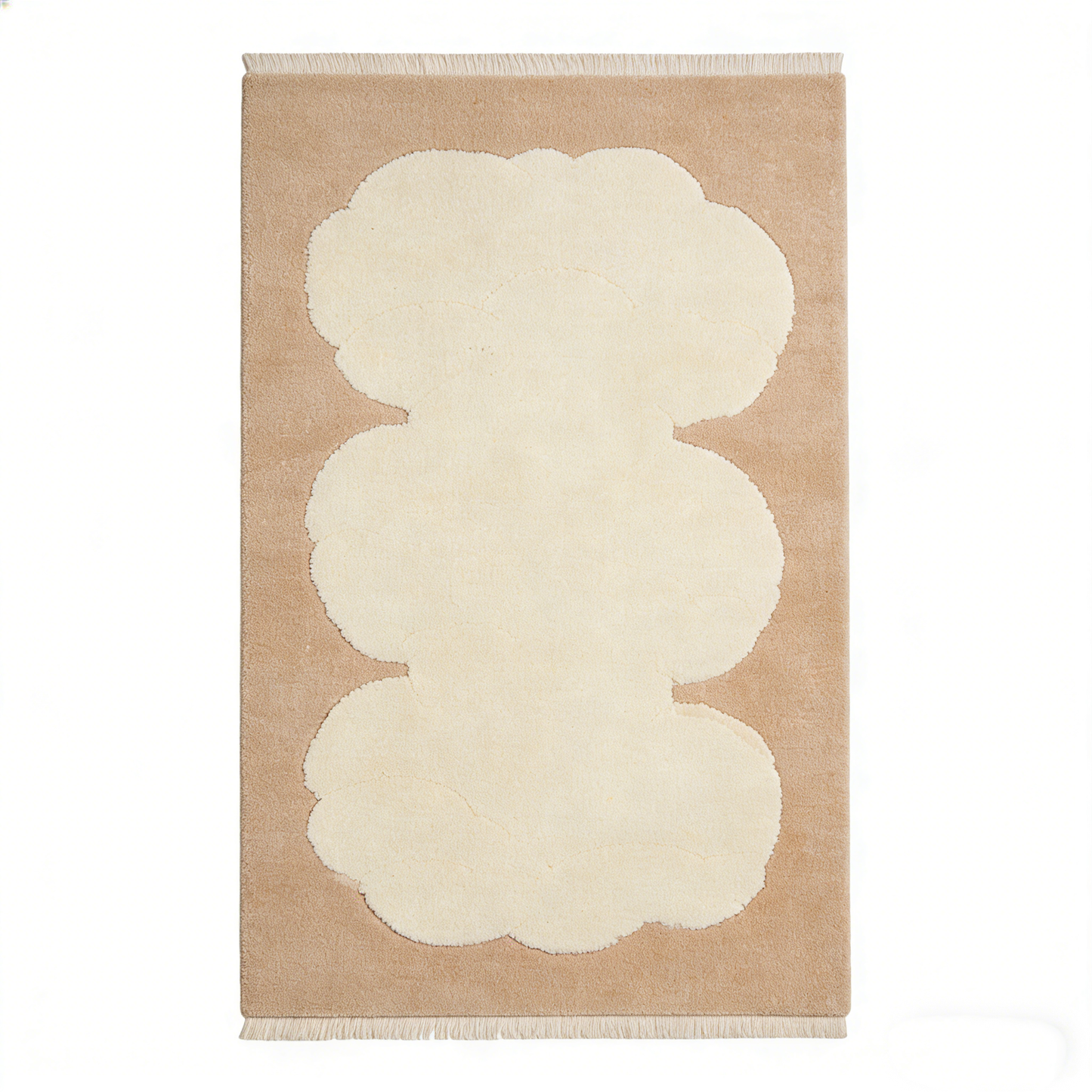 Gold Designer Wool Rug