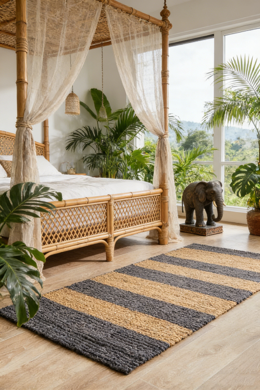 Atrium Barker Navy Runner