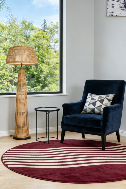 Century 703 Grey Round Rug