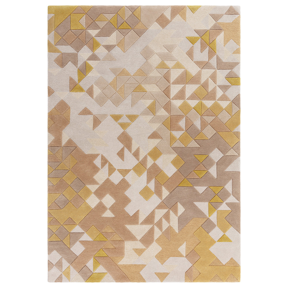 Enigma Gold Designer Rug