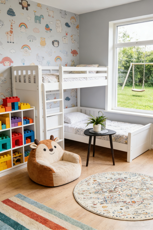 Century 911 Silver Round Rug