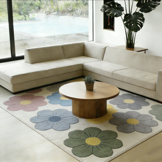 Asiatic Devore Blue Rug